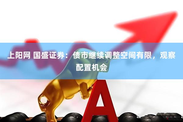 上阳网 国盛证券：债市继续调整空间有限，观察配置机会